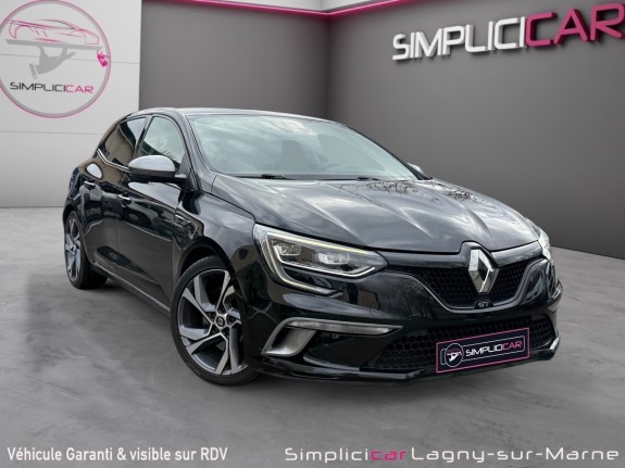 Renault megane iv berline gt 1.6 tce 205 energy edc - vidange de boite ok occasion simplicicar lagny  simplicicar...
