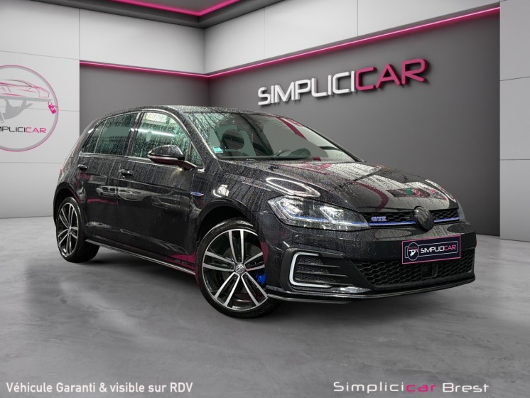Volkswagen golf hybride rechargeable 1.4 tsi 204ch dsg6 gte - garantie 12 mois occasion simplicicar brest simplicicar...