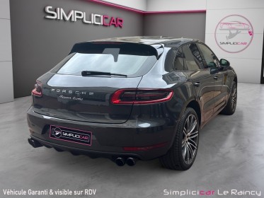 Porsche macan turbo 3.6 v6 400 ch pdk pack chrono toit ouvrant car play audio bose suivi complet garantie 12 mois occasion...