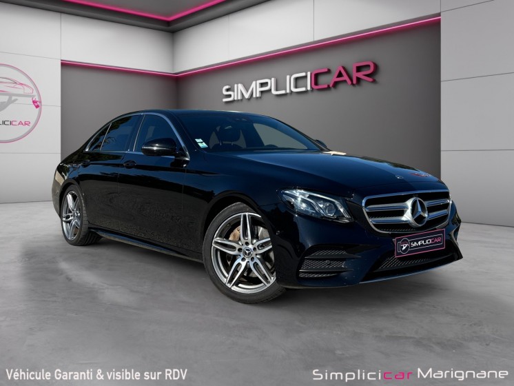 Mercedes classe e 200 d 9g-tronic fascination amg line 19 pouces entretien a jour 4 pneus neufs sieges chauffants occasion...