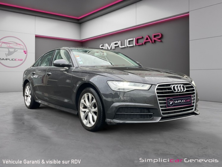 Audi a6 tfsi 190 s-tro ambition luxe - caméra - cuir chauffant - gps - garantie 12 mois occasion simplicicar genevois...