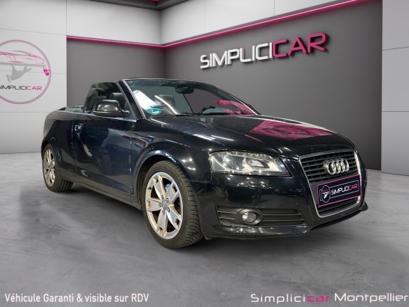 Audi a3 cabriolet 160 ch 1.8 tfsi ambition garantie 12 mois occasion montpellier (34) simplicicar simplicibike france