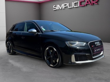 Audi rs3 sportback 2.5 tfsi 367 quattro s tronic 7- origine france - ligne rs - son bang  olufsen occasion simplicicar rennes...