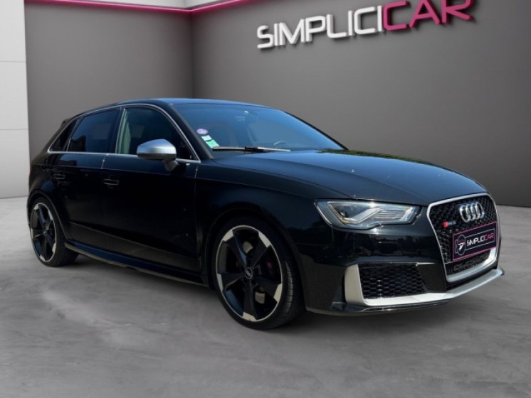 Audi rs3 sportback 2.5 tfsi 367 quattro s tronic 7- origine france - ligne rs - son bang  olufsen occasion simplicicar rennes...
