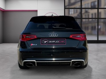 Audi rs3 sportback 2.5 tfsi 367 quattro s tronic 7- origine france - ligne rs - son bang  olufsen occasion simplicicar rennes...