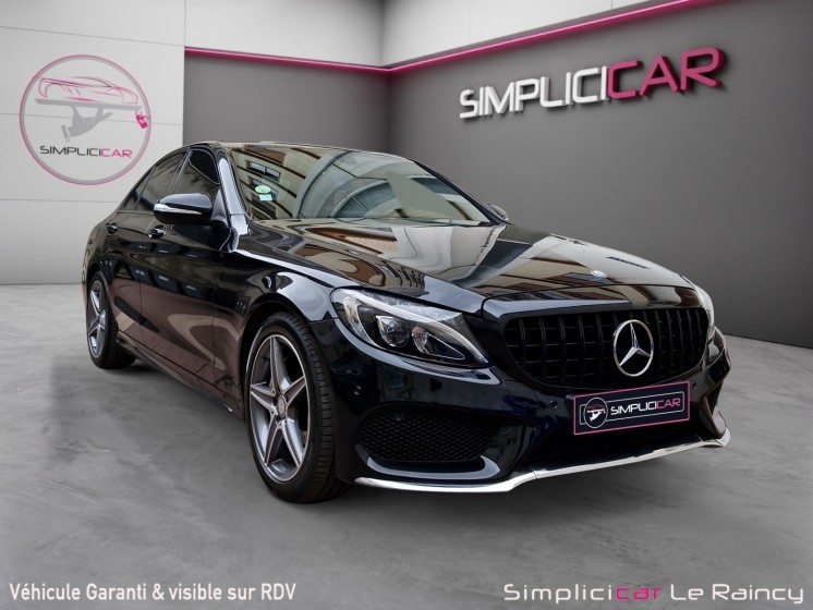 Mercedes classe c 180 bluetec 165ch fascination 7g-tronic a pack amg ciel étoile sort de révision garantie 12 mois occasion...