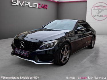 Mercedes classe c 180 bluetec 165ch fascination 7g-tronic a pack amg ciel étoile sort de révision garantie 12 mois occasion...