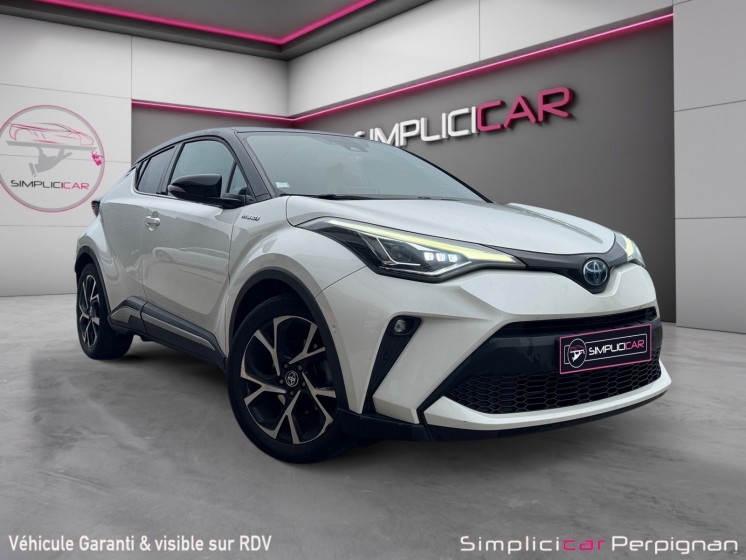 Toyota c-hr hybride my20 2.0l collection suivi toyota jbl caméra de recul garantie toyota occasion simplicicar perpignan ...