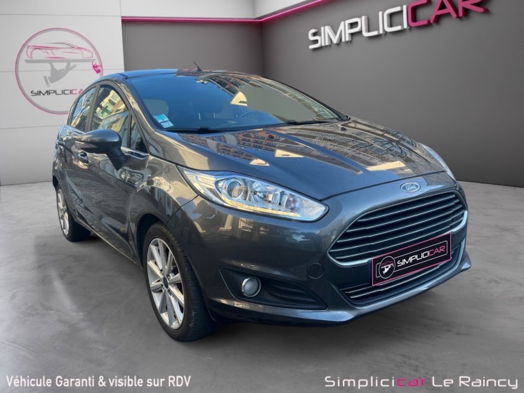Ford fiesta 1.0 ecoboost 100 titanium powershift a entretien à jour excellent état garantie 12 mois occasion simplicicar le...
