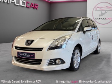 Peugeot 5008 1.6 hdi 115ch style toit pano 7 places attelage garantie 12mois occasion simplicicar brive la gaillarde ...