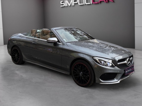 Mercedes classe c cabriolet 180 fascination /kit c43 amg / carplay / camera de recul occasion paris 17ème (75)(porte...
