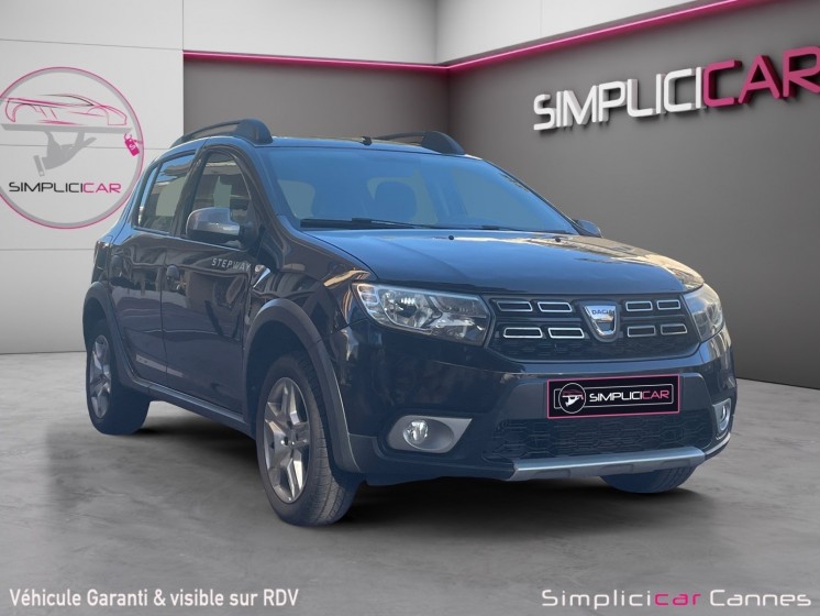 Dacia sandero stepway navy tce 90 occasion cannes (06) simplicicar simplicibike france