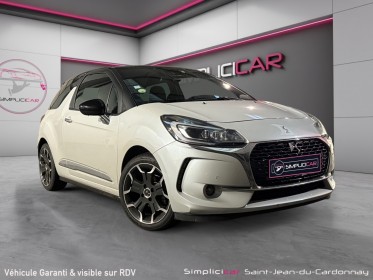 Ds ds 3 bluehdi 120 ss bvm6 sport chic faible km distribution ok entretien garantie 12 mois occasion simplicicar saint-jean...