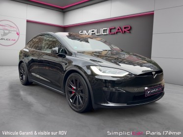 Tesla model x 100 kwh tri-motor plaid / autopilot/ garantie 12 mois occasion paris 17ème (75)(porte maillot) simplicicar...