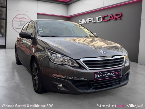 Peugeot 308 1.6 bluehdi 100ch ss bvm5 style, clim auto, sièges sport, garantie 12 mois occasion simplicicar villejuif ...