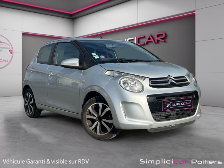 Citroen c1 vti 72 ch shine bluetooth climatisation garantie 12 mois occasion simplicicar poitiers simplicicar simplicibike...