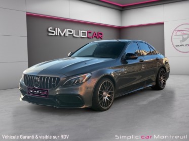 Mercedes classe c 63 mercedes-amg speedshift mct amg  garantie 12 mois  entretien complet mercedes-benz  carplay  toit...