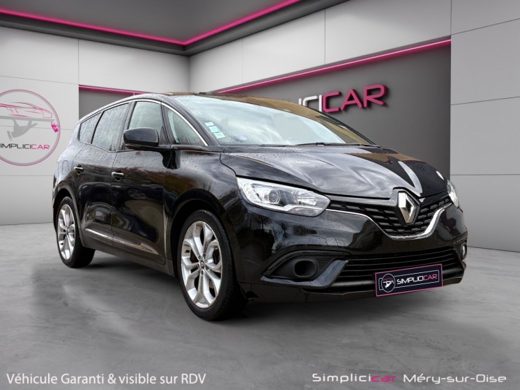 Renault scenic iv tce 140  black edition caméra de recul 7 places garantie 12 mois occasion simplicicar mery-sur-oise...