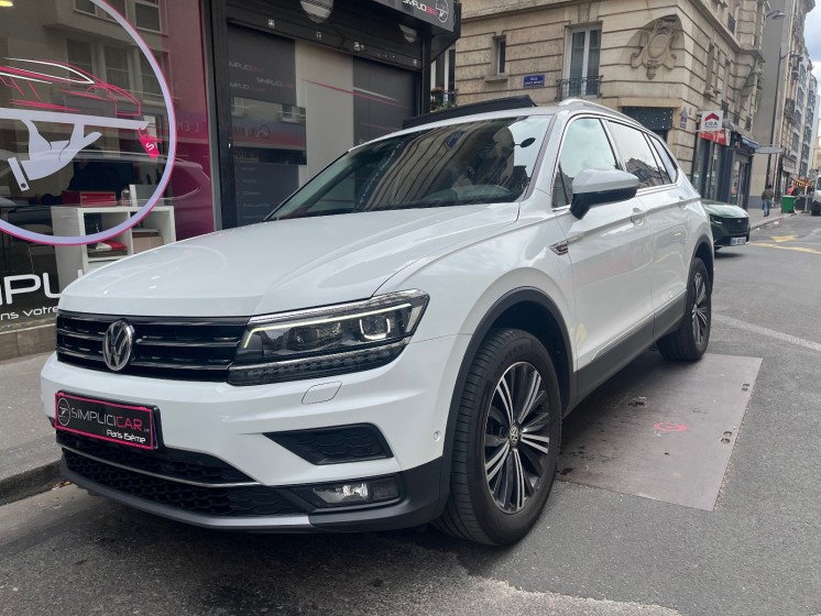 Volkswagen tiguan allspace 2.0 tdi 190 dsg7 4motion carat 7 places garantie 12 mois occasion paris 15ème (75) simplicicar...