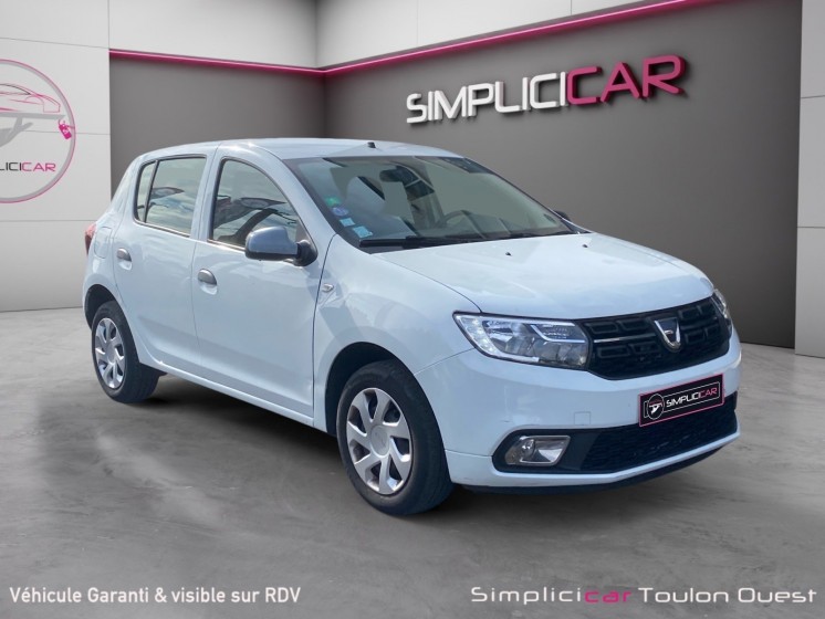 Dacia sandero sce 75 distribution a chaine /  vehicule garantie 12 mois occasion simplicicar toulon ouest simplicicar...