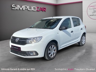 Dacia sandero sce 75 distribution a chaine /  vehicule garantie 12 mois occasion simplicicar toulon ouest simplicicar...