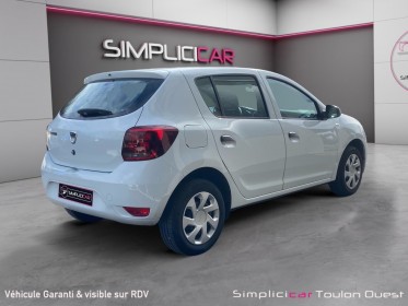 Dacia sandero sce 75 distribution a chaine /  vehicule garantie 12 mois occasion simplicicar toulon ouest simplicicar...