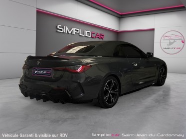 Bmw serie 4 cabriolet g23 420i 184 ch bva8 m sport  garantie 12 mois entretien bmw et attelage démontable occasion...