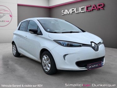 Renault zoe zen batterie en location feux av led radar ar garantie 12 mois occasion simplicicar dunkerque simplicicar...