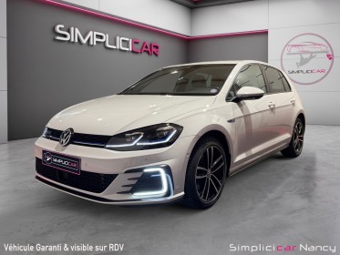 Volkswagen golf gte 1.4 tsi 150ch dsg6 carplay origine france garantie 12 mois occasion simplicicar nancy simplicicar...