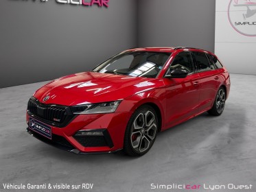 Skoda octavia combi 2.0 tsi 245 ch dsg7 rs - garantie 12 mois occasion simplicicar lyon ouest simplicicar simplicibike france