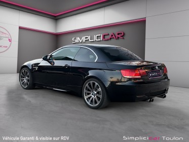 Bmw m3 cabriolet e93 rhd - dkg - suivi entretien - immatriculation française - garantie 12 mois occasion simplicicar toulon...