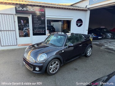 Mini one 95 cv cabriolet très bon état clim auto garantie 12 mois occasion simplicicar pertuis  simplicicar simplicibike...
