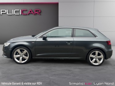 Audi a3 a3 1.8 tfsi 180 s line s tronic 7 - turbo neuf - attelage - garantie 12 mois occasion simplicicar lyon nord...