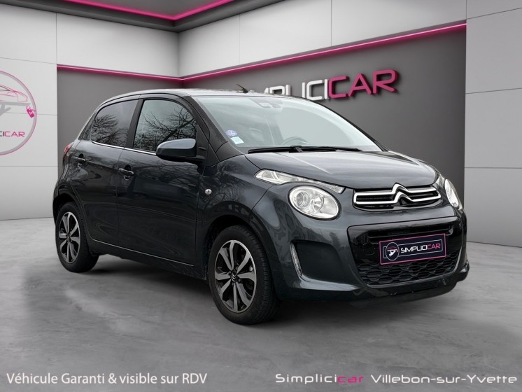 Citroen c1 vti 72 shine carplay camÉra de recul rÉgulateur de vitesse premiÈre main entretien complet garantie 12 mois...