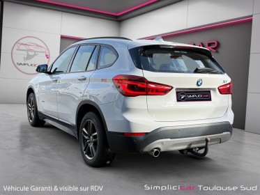 Bmw x1 f48 sdrive 18d 150 ch bva8 camera de recul hayon électrique attelage garantie 12 mois occasion simplicicar toulouse...