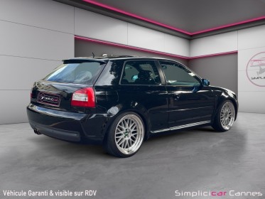 Audi s3 quattro 1.8t stage 1 mrc 280 ch. courroie neuve. occasion cannes (06) simplicicar simplicibike france