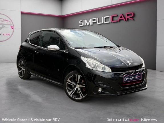 Peugeot 208 gti 1.6 208ch bvm6 - carplay - sièges chauffants - radars ar - garantie 12 mois occasion simplicicar nimes - rb...