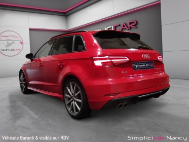 Audi a3 sportback 35 tfsi 150ch s tronic 7 s line carplay garantie 12 mois occasion simplicicar nancy simplicicar...