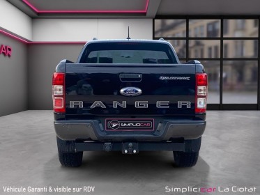 Ford ranger super cabine 2.0 ecoblue 213 bv10 wildtrak tva recuperable garantie 12 mois occasion simplicicar toulon ouest...