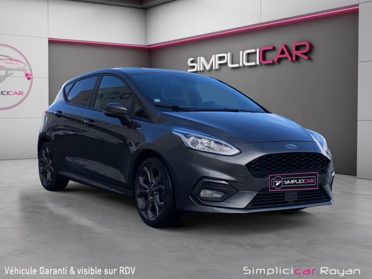 Ford fiesta 1.0 ecoboost 100ch st line 5p garantie 12 mois etat neuf occasion simplicicar royan simplicicar simplicibike france