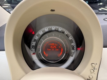 Fiat 500 0.9 85 ch twinair lounge cabriolet climatisation bi-zone bluetooth garantie 12 mois occasion simplicicar...