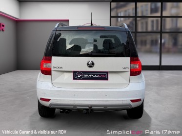 Skoda yeti 2.0 tdi cr 110 fap elégance/ radar de recul / rÉgulateur de vitesse occasion paris 17ème (75)(porte maillot)...