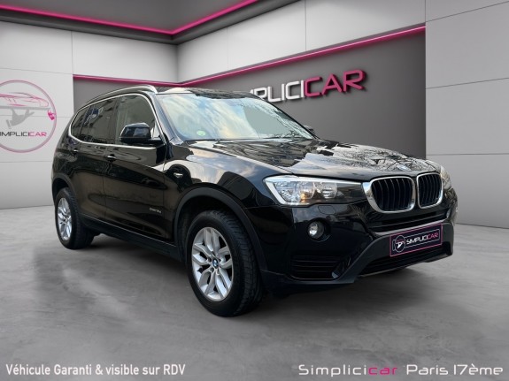 Bmw x3 f25 lci sdrive18d 150ch lounge plus occasion paris 17ème (75)(porte maillot) simplicicar simplicibike france