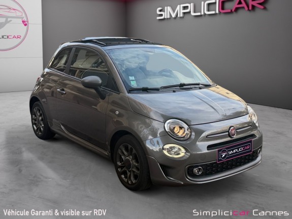 Fiat 500 my20 serie 7 euro 6d 1.2 69 ch s/s sport occasion cannes (06) simplicicar simplicibike france