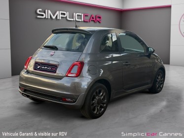 Fiat 500 my20 serie 7 euro 6d 1.2 69 ch s/s sport occasion cannes (06) simplicicar simplicibike france
