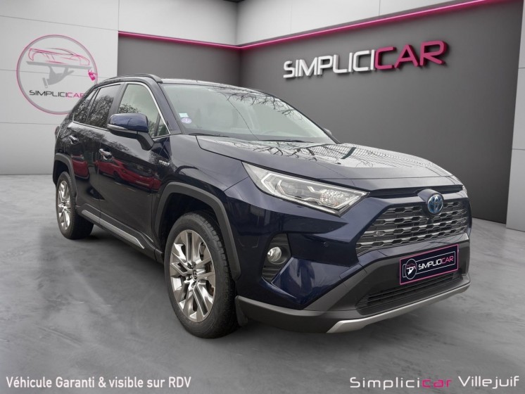 Toyota rav4 hybride my22 218 ch 2wd dynamic, carplay, full entretien toyota, garantie 12 mois occasion simplicicar villejuif ...