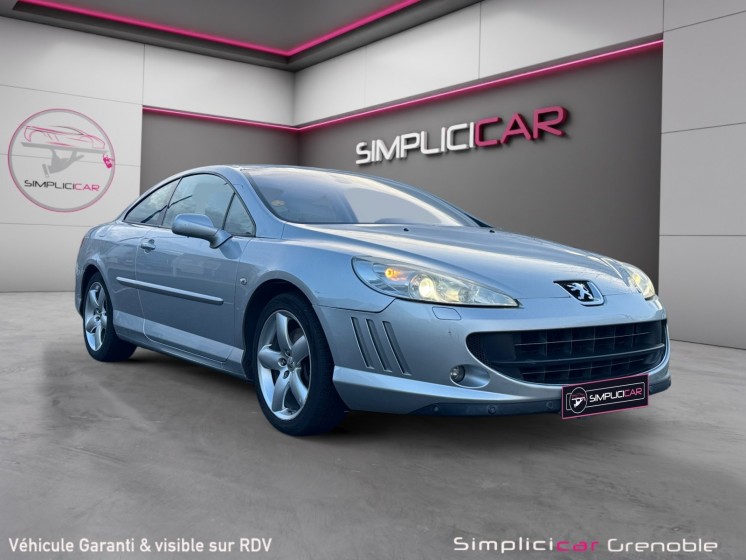 Peugeot 407 coupe 2.7 hdi 24v fap griffe  a occasion simplicicar grenoble simplicicar simplicibike france