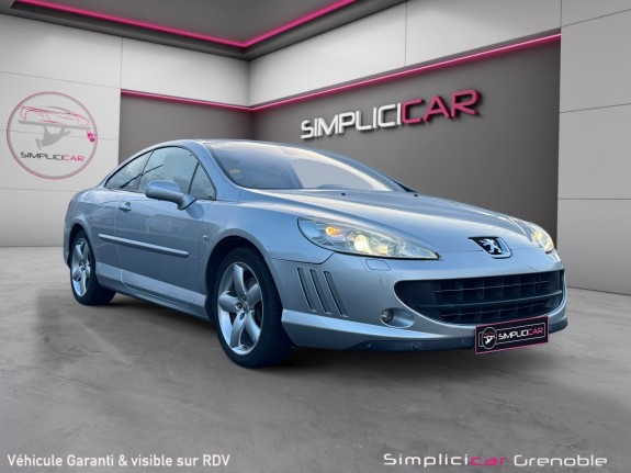 Peugeot 407 coupe 2.7 hdi 24v fap griffe  a occasion simplicicar grenoble simplicicar simplicibike france
