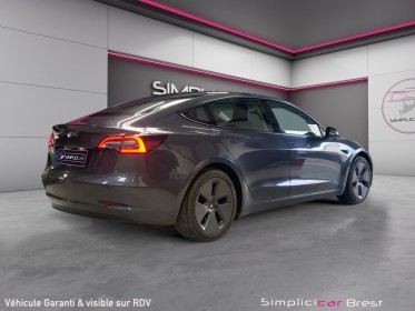 Tesla model 3 autonomie standard plus rwd occasion simplicicar brest simplicicar simplicibike france
