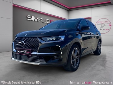 Ds ds7 crossback bluehdi 130 eat8 grand chic  edition inspiration opera brun alezan sièges massant mémoire électrique......